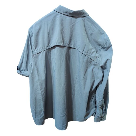 Eddie Bauer Women's Adventurer Pro Field Shirt NWT Blue Size XXL - Picture 5 of 7